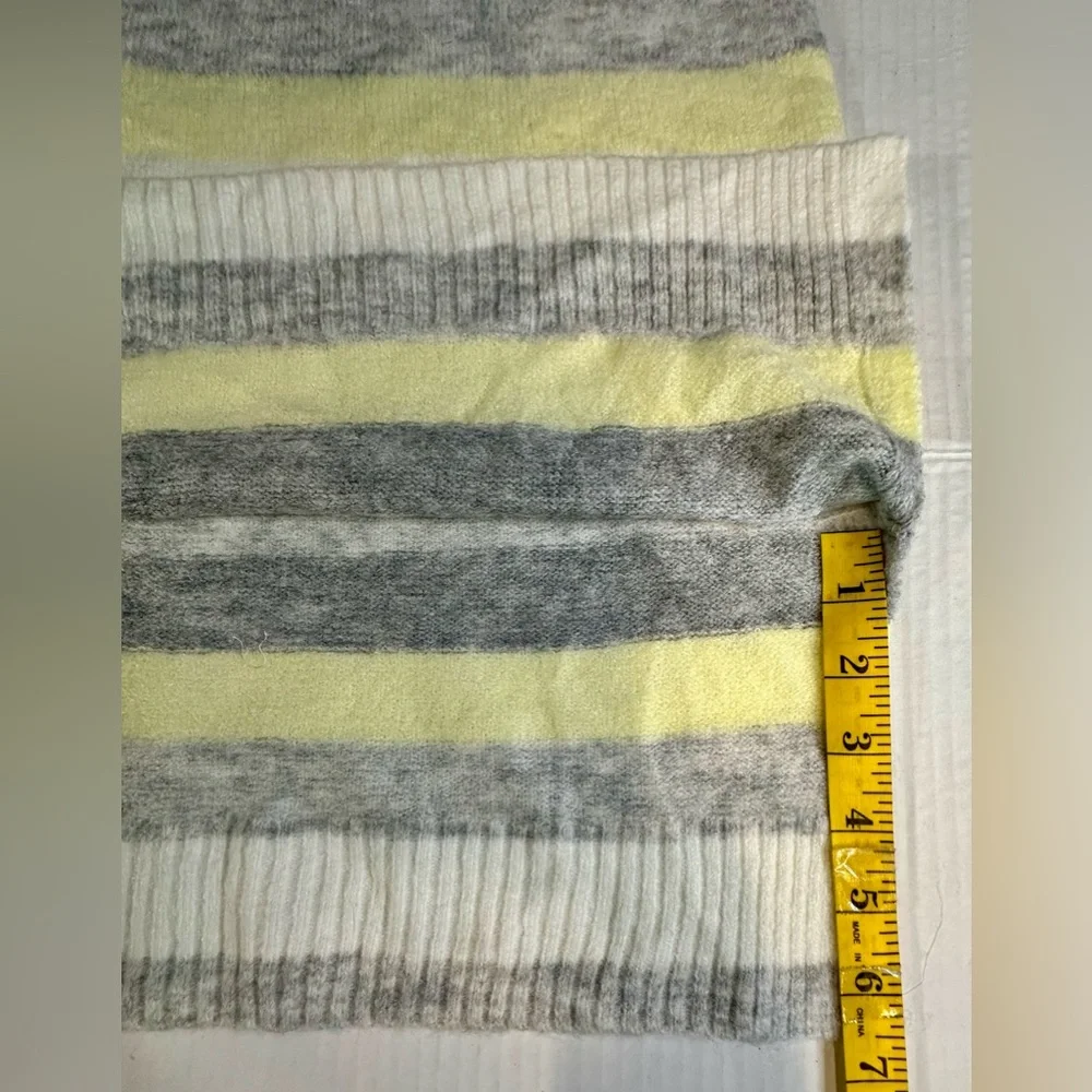 GAP Tunic Boat Neck Multicolored‎ Long Sleeve Lightweight Sweater Size XS New